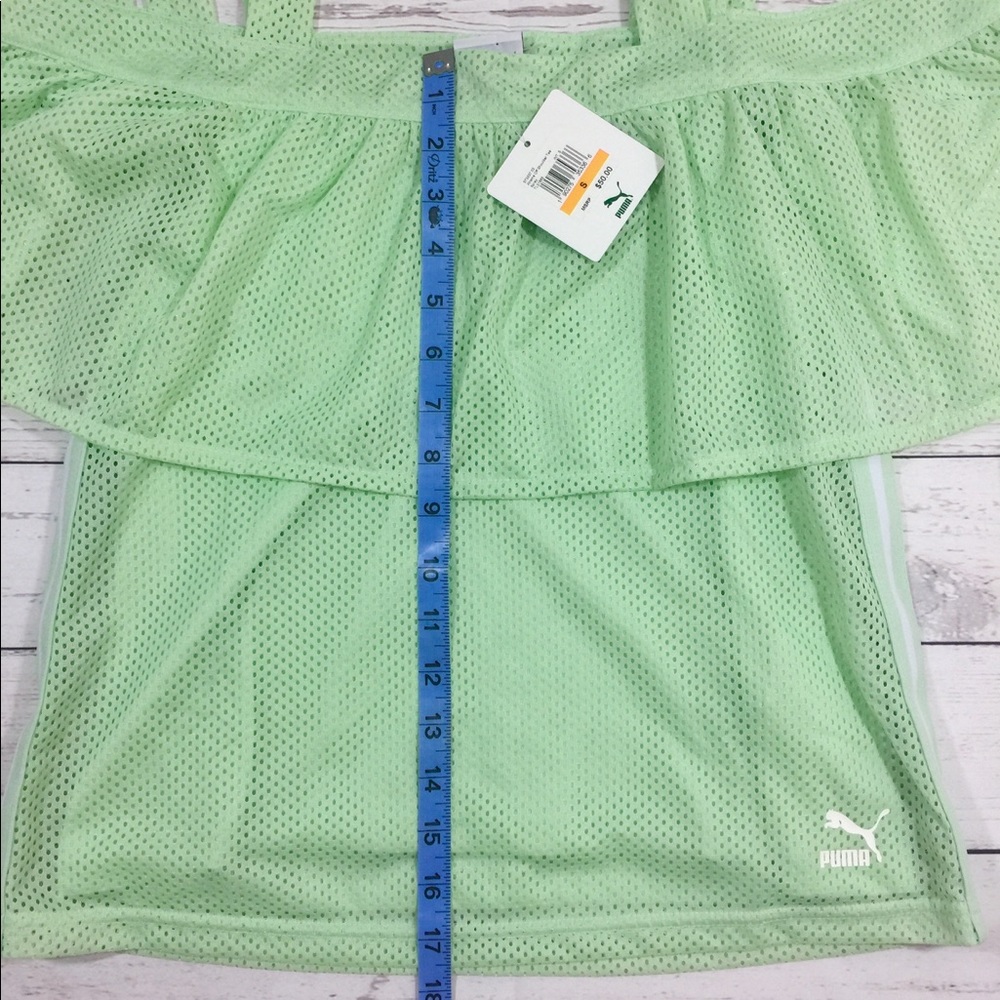 NWT Puma Ruffle Off Shoulder Top - Picture 6 of 6
